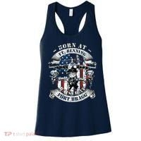 Born At Fort Benning Raised At Fort Bragg 82nd Airborne Women's Tank Top thumb 0