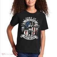 Born At Fort Benning Raised At Fort Bragg 82nd Airborne Kids T-Shirt thumb 2