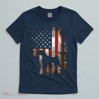 Boxer American Flag USA 4th Of July Dog Gifts T-Shirt thumb 5