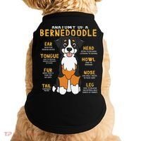 Bernedoodle Anatomy Funny Dog Mom Dad Cute Gift Doggie Tank thumb 0
