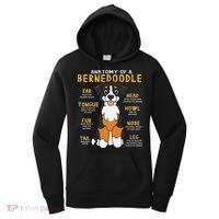 Bernedoodle Anatomy Funny Dog Mom Dad Cute Gift Women's Hoodie thumb 0