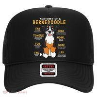 Bernedoodle Anatomy Funny Dog Mom Dad Cute Gift Hat thumb 0
