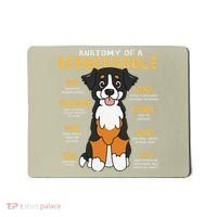 Bernedoodle Anatomy Funny Dog Mom Dad Cute Gift Mousepad thumb 0