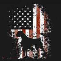 Boxer American Flag USA 4th Of July Dog Gifts T-Shirt thumb 7