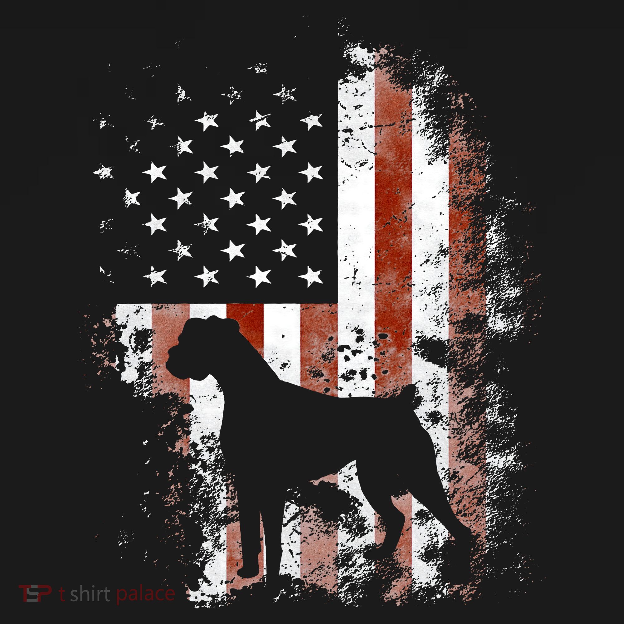 Boxer American Flag USA 4th Of July Dog Gifts Women's Tank Top