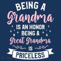 Being A Grandma Is An Honor Being A Great Grandma Apron thumb 3