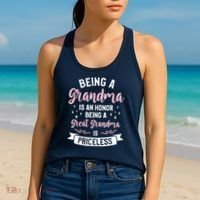 Being A Grandma Is An Honor Being A Great Grandma Women's Tank Top thumb 2