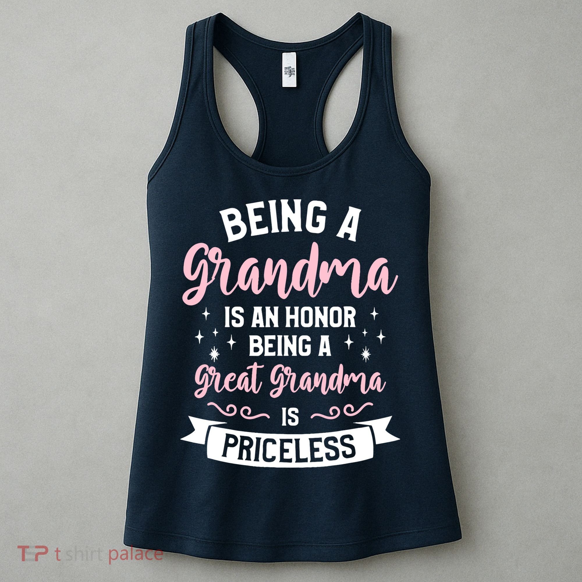 Being A Grandma Is An Honor Being A Great Grandma Women's Tank Top