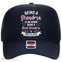 Being A Grandma Is An Honor Being A Great Grandma Hat thumb 0