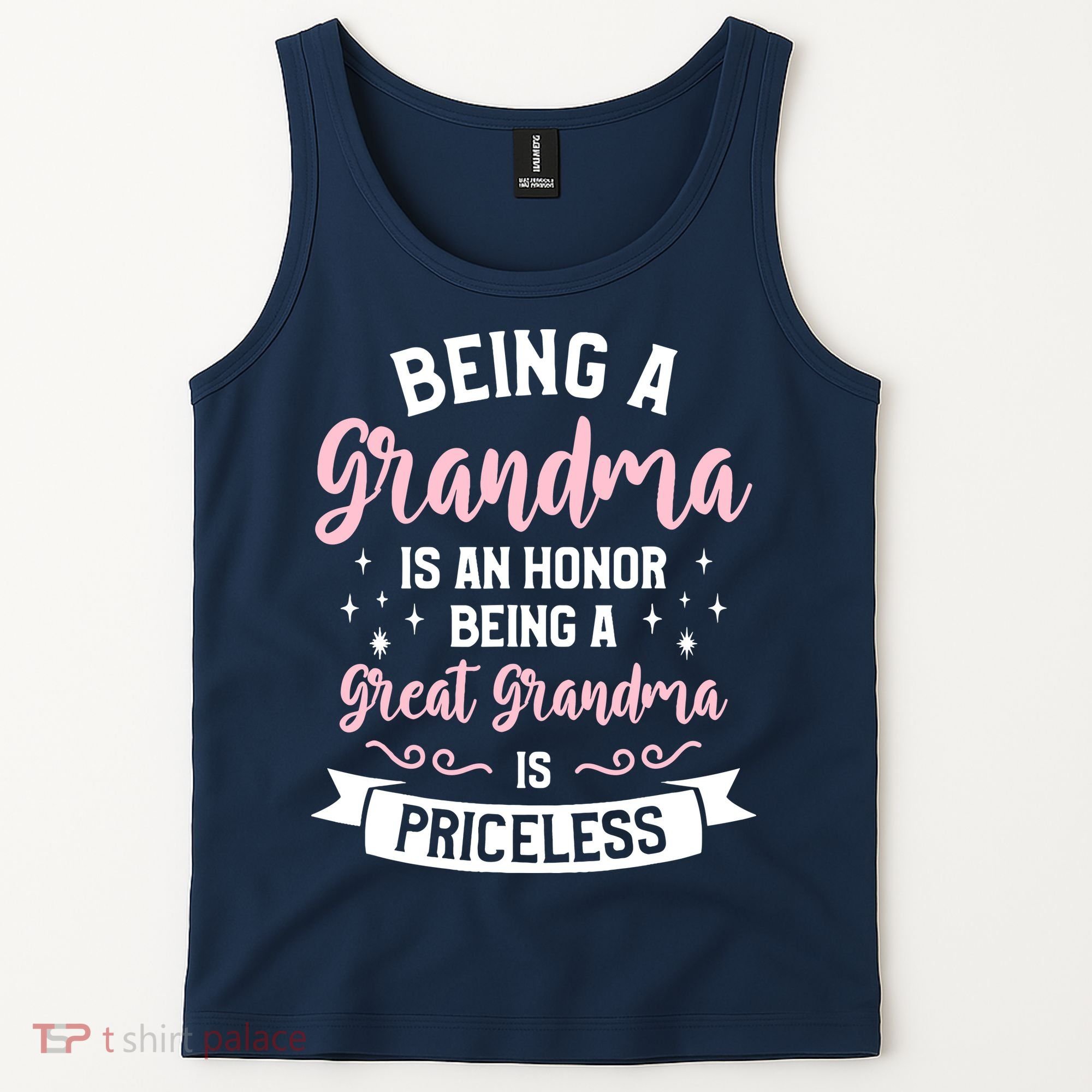 Being A Grandma Is An Honor Being A Great Grandma Tank Top