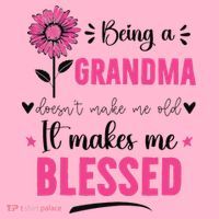 being a grandma doesn't make me old it makes me blessed Coaster thumb 2