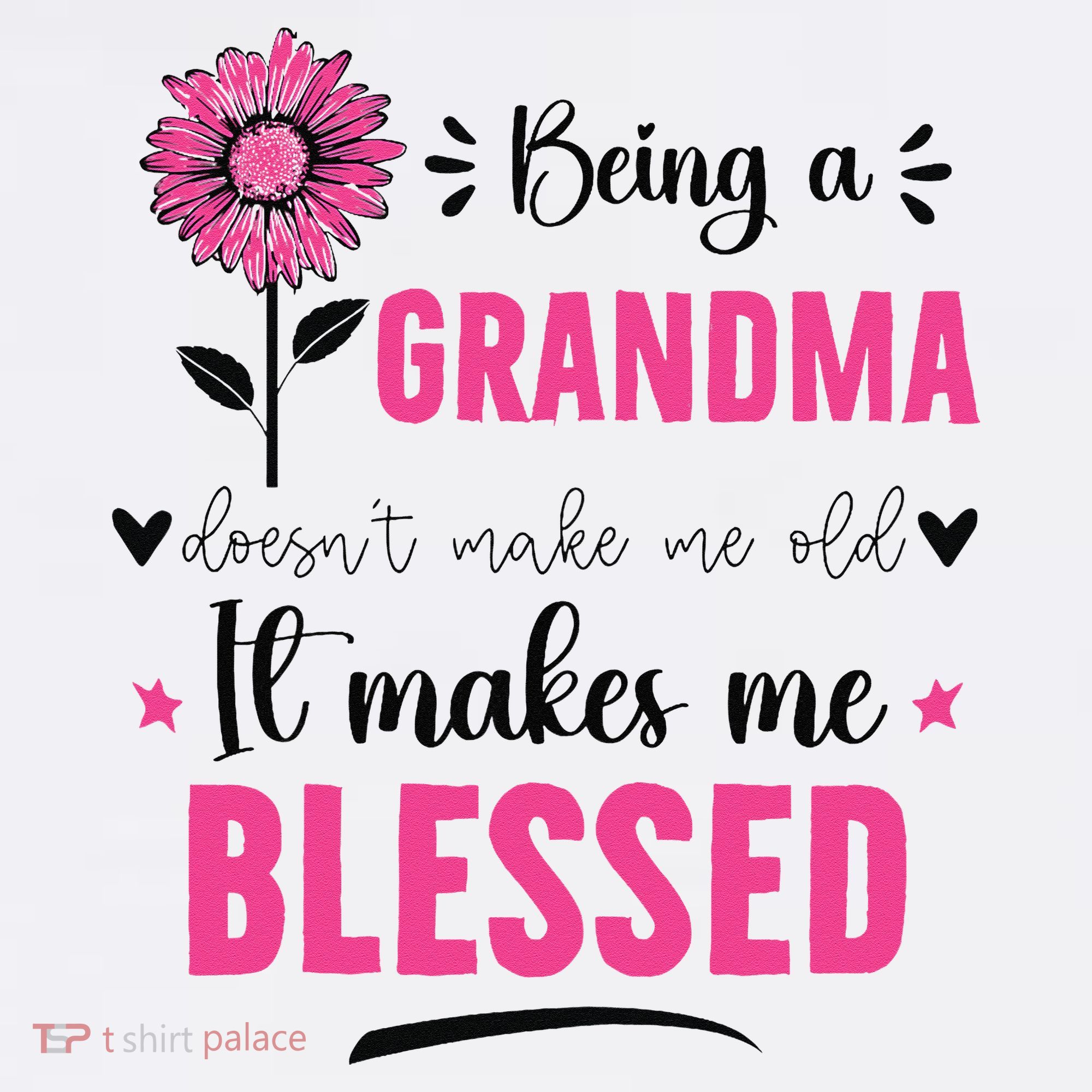 being a grandma doesn't make me old it makes me blessed Women's Tank Top