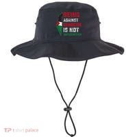 Being Against Genocide Is Not Antisemitism Support Palestine Bucket Hat thumb 0