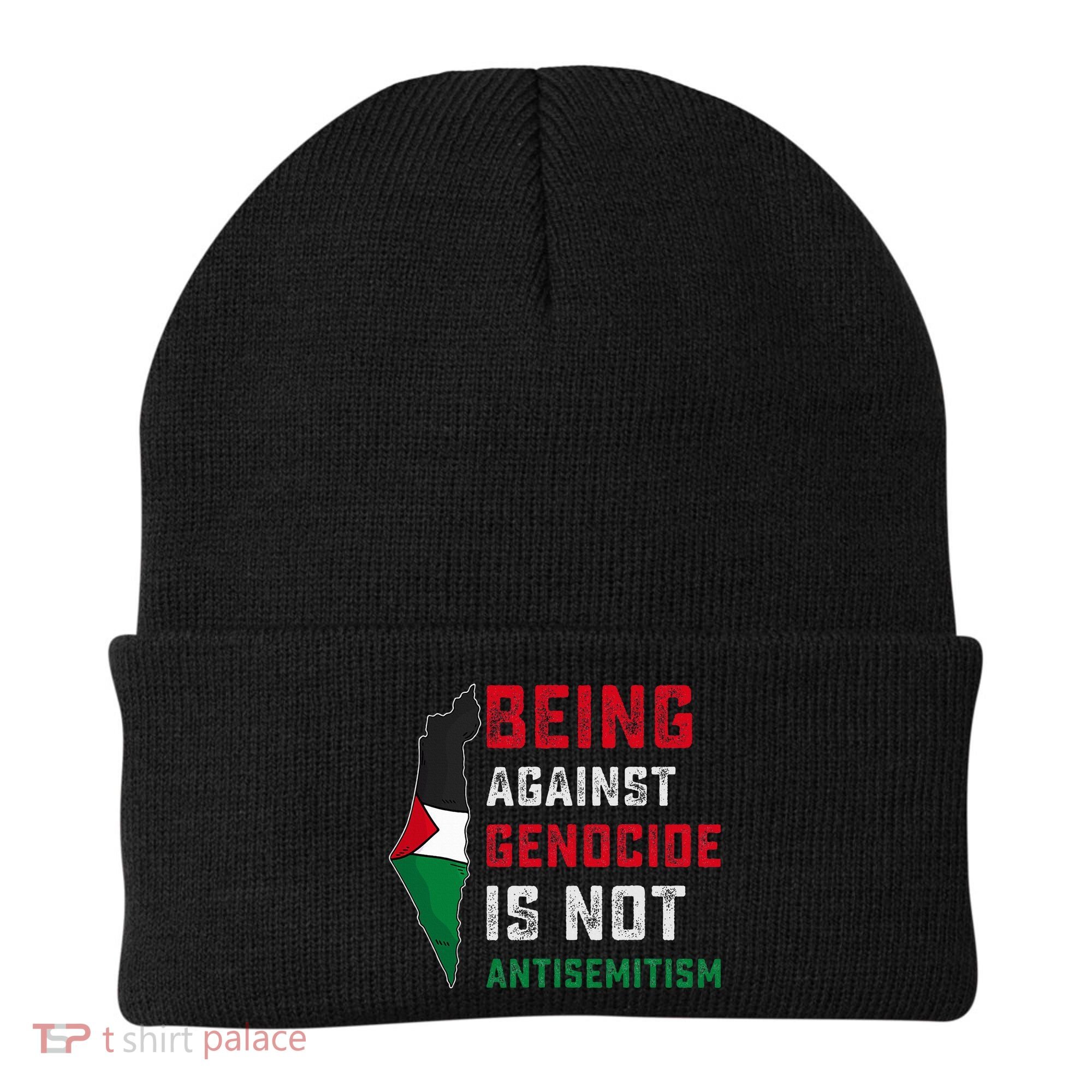 Being Against Genocide Is Not Antisemitism Support Palestine Beanie