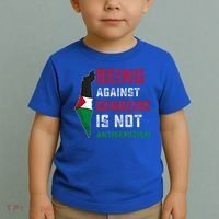Being Against Genocide Is Not Antisemitism Support Palestine Toddler T-Shirt thumb 2