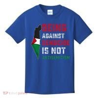 Being Against Genocide Is Not Antisemitism Support Palestine Kids T-Shirt thumb 0