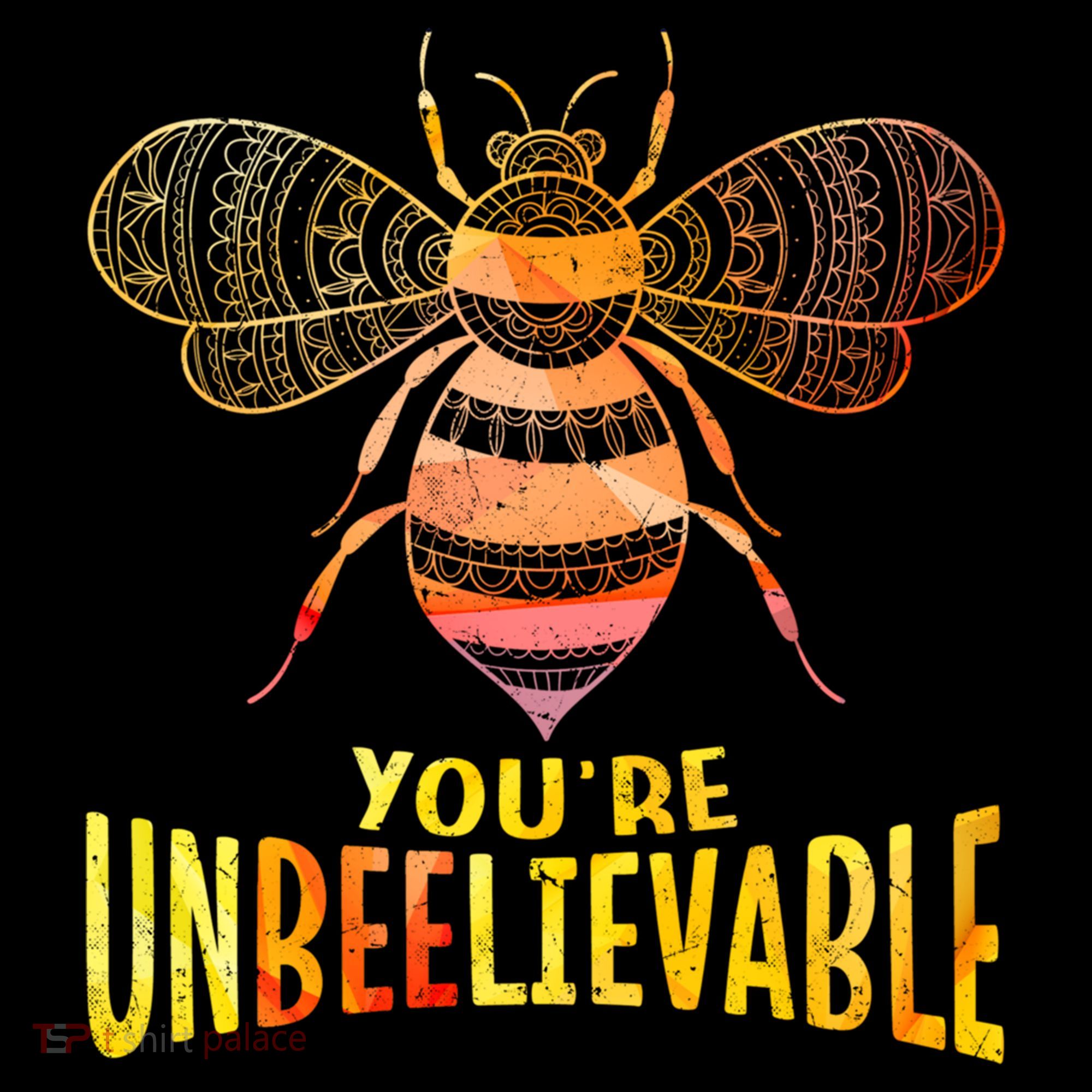 Bee Art Graphic Unbeelievable Bees Meaningful Gift Women's Hoodie
