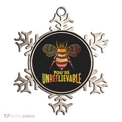 Bee Art Graphic Unbeelievable Bees Meaningful Gift Ornament