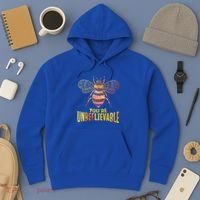Bee Art Graphic Unbeelievable Bees Meaningful Gift Hoodie thumb 3