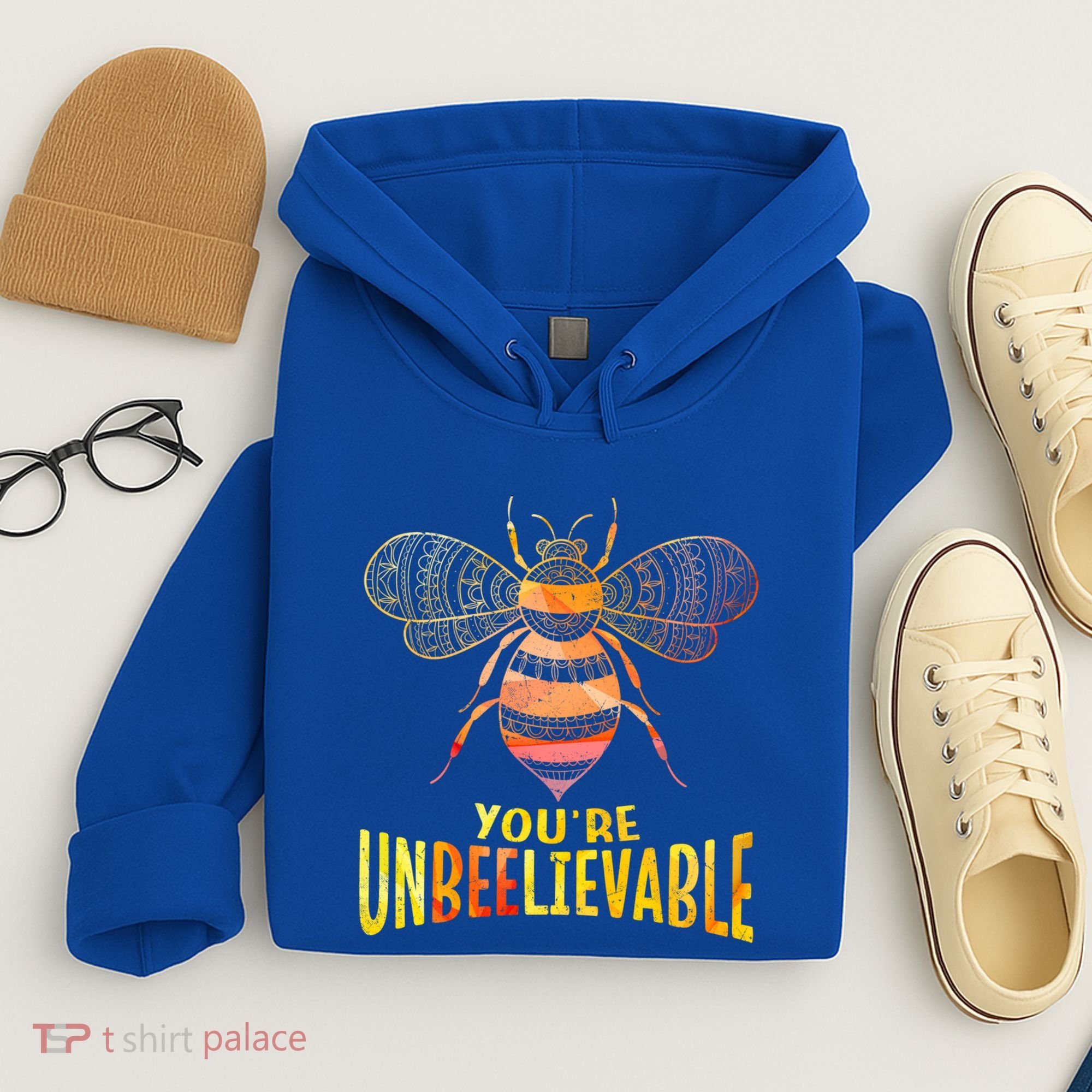 Bee Art Graphic Unbeelievable Bees Meaningful Gift Hoodie