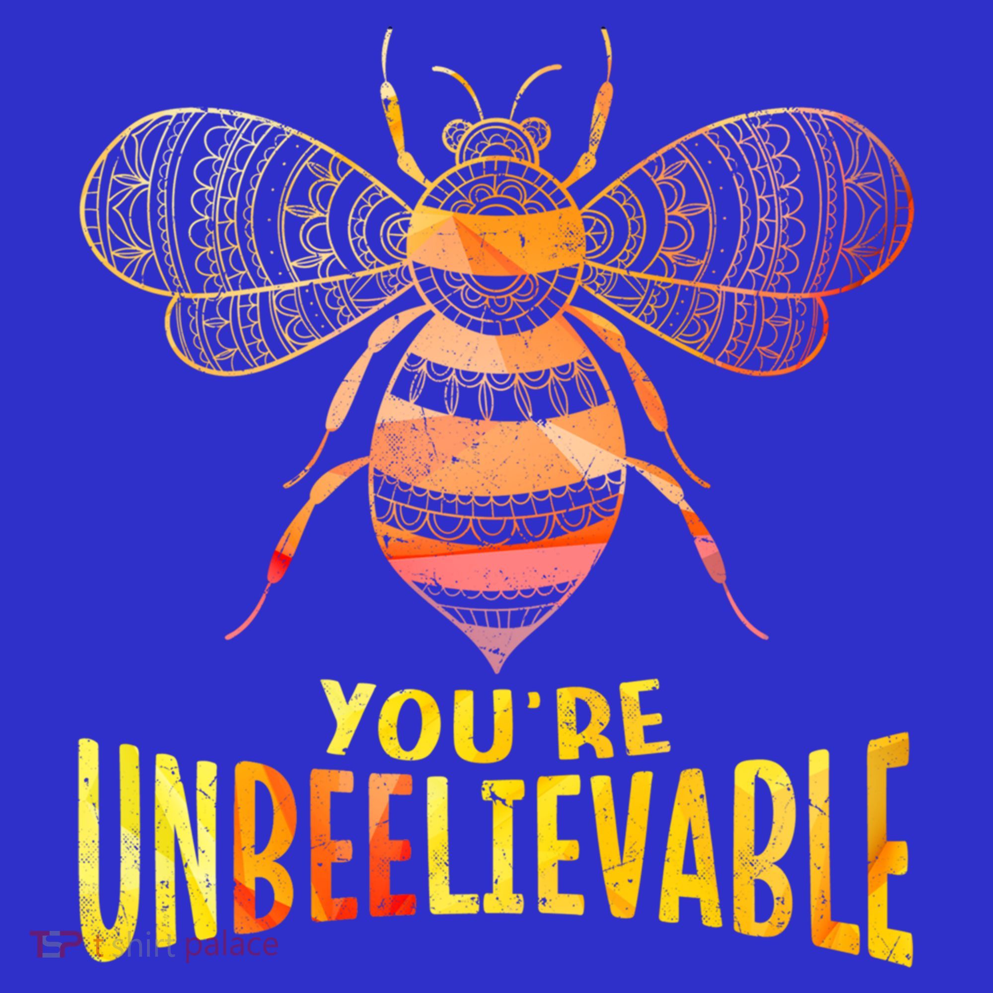 Bee Art Graphic Unbeelievable Bees Meaningful Gift Hoodie