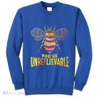 Bee Art Graphic Unbeelievable Bees Meaningful Gift Sweatshirt thumb 0