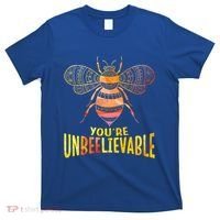 Bee Art Graphic Unbeelievable Bees Meaningful Gift T-Shirt thumb 0