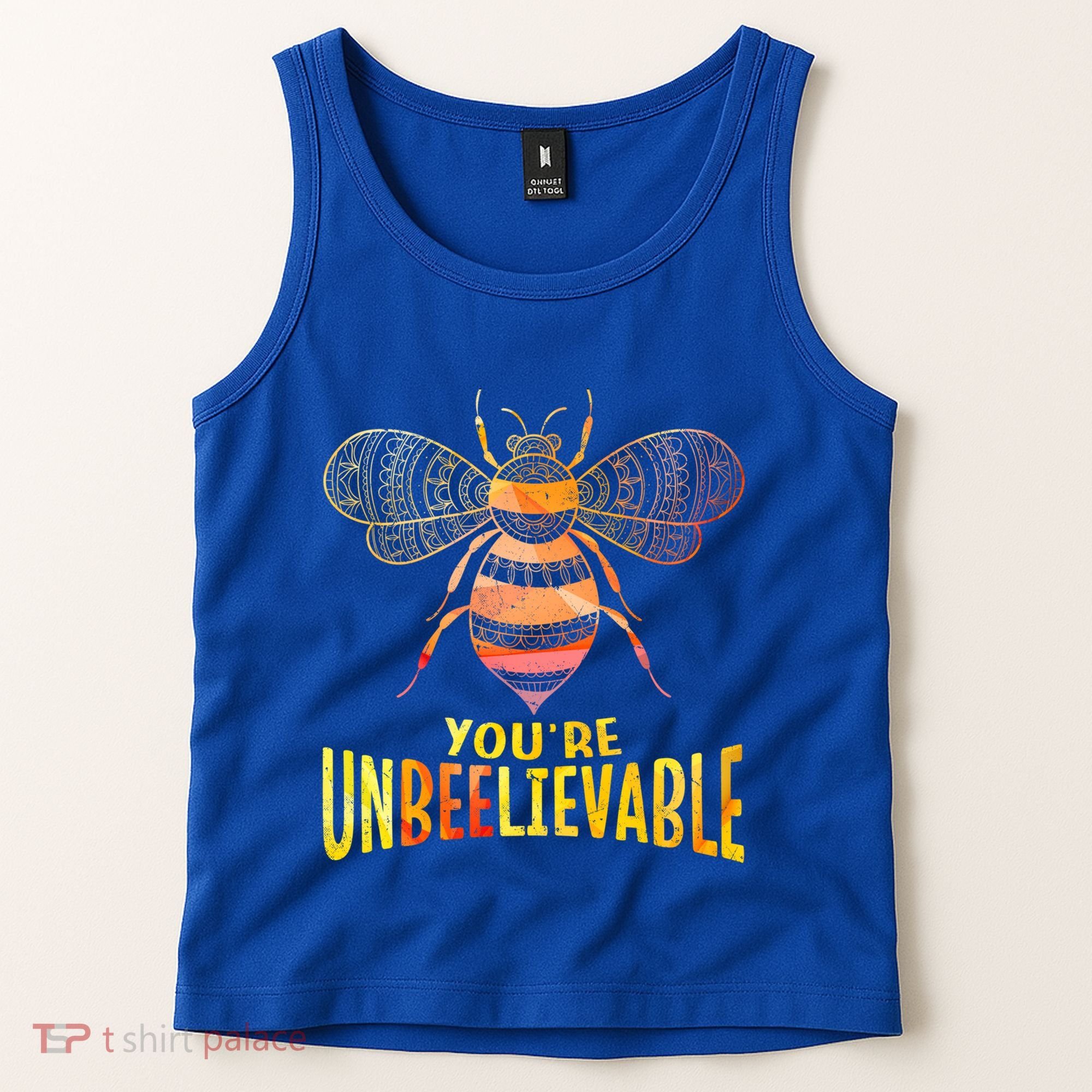 Bee Art Graphic Unbeelievable Bees Meaningful Gift Tank Top