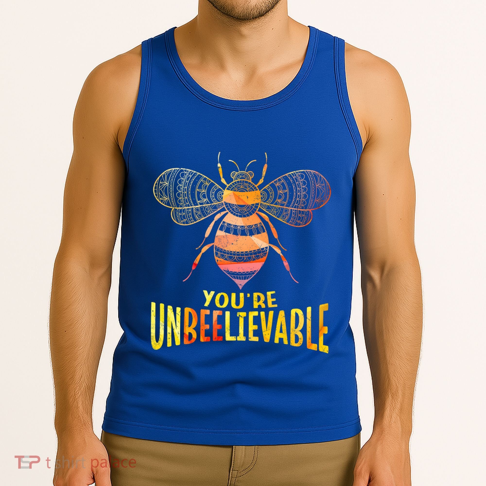 Bee Art Graphic Unbeelievable Bees Meaningful Gift Tank Top