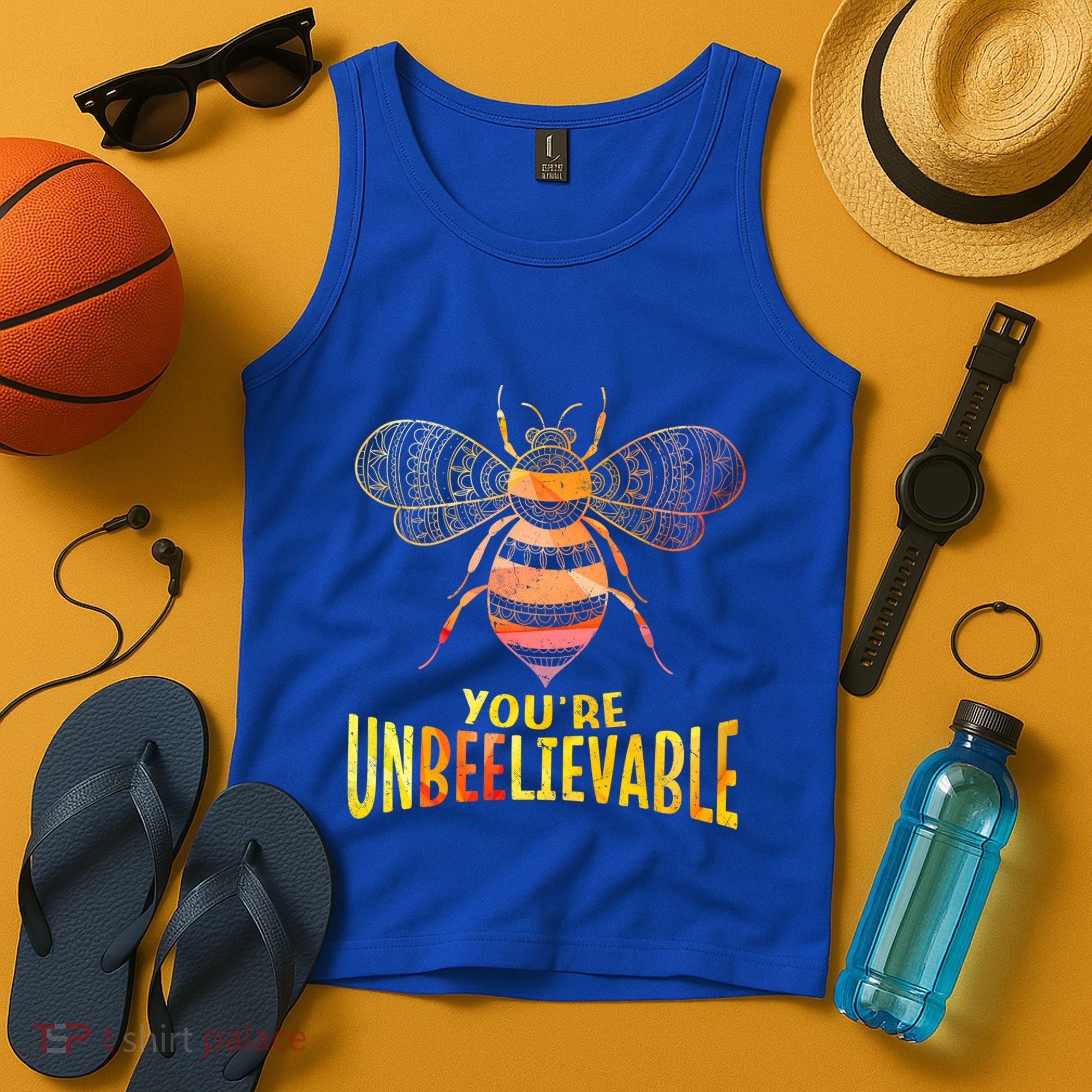 Bee Art Graphic Unbeelievable Bees Meaningful Gift Tank Top