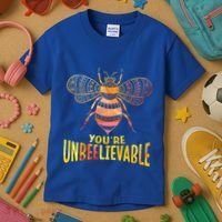 Bee Art Graphic Unbeelievable Bees Meaningful Gift Kids T-Shirt thumb 3