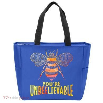 Bee Art Graphic Unbeelievable Bees Meaningful Gift Tote Bag