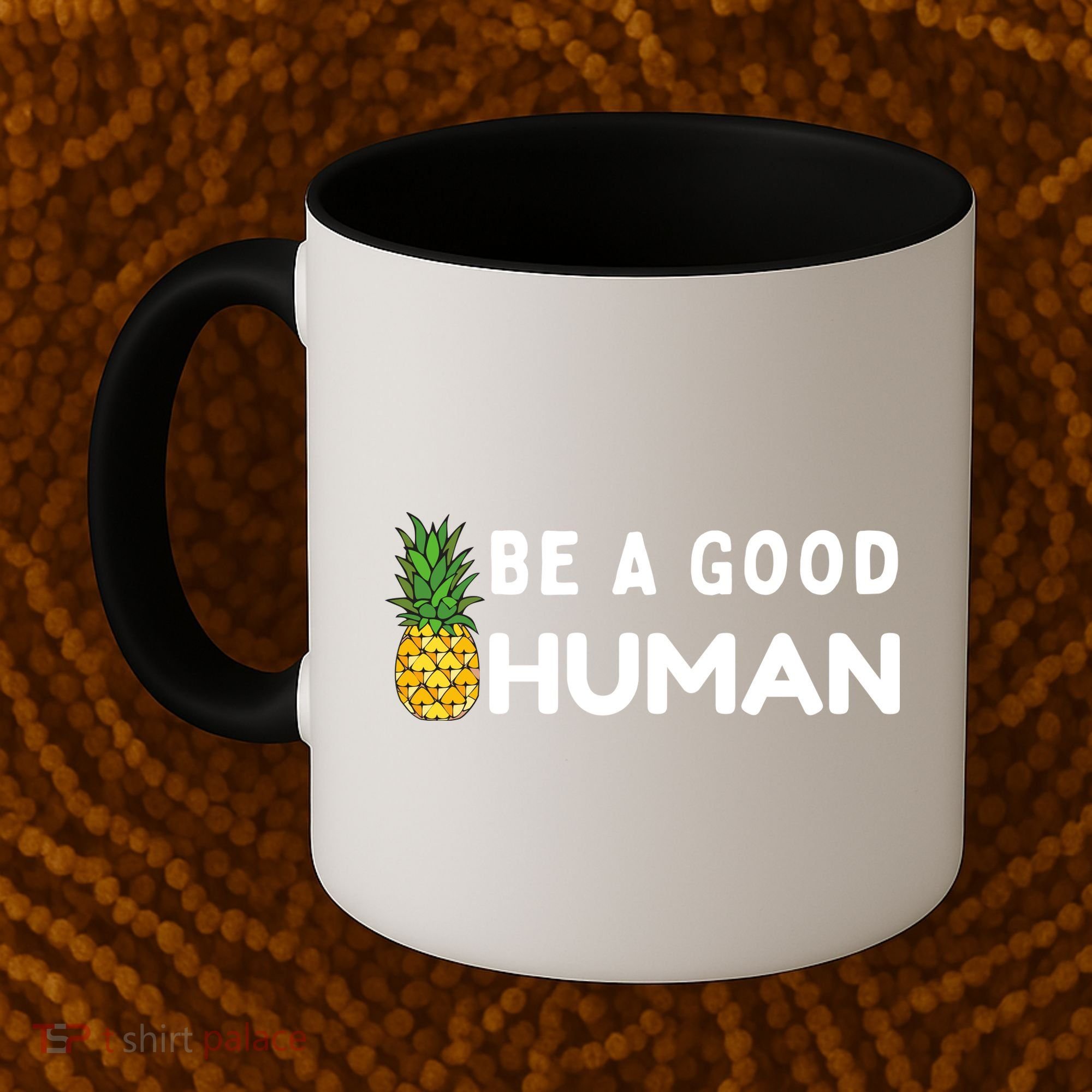 Be A Good Human Funny Down Syndrome Day Gift Coffee Mug