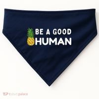 Be A Good Human Funny Down Syndrome Day Gift USA-Made Doggie Bandana thumb 0
