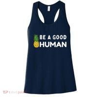 Be A Good Human Funny Down Syndrome Day Gift Women's Tank Top thumb 0