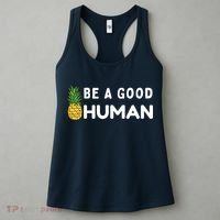 Be A Good Human Funny Down Syndrome Day Gift Women's Tank Top thumb 3
