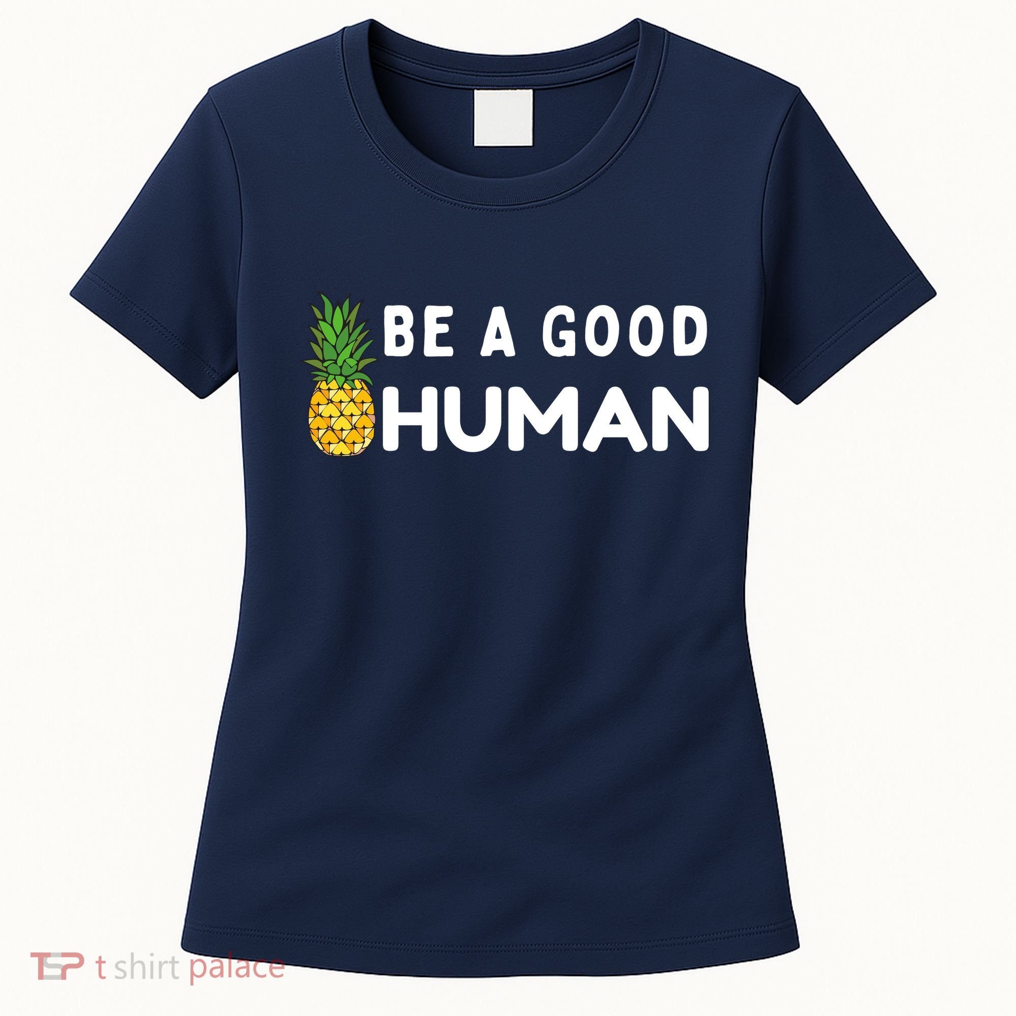 Be A Good Human Funny Down Syndrome Day Gift Women's T-Shirt