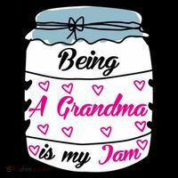 Being A Grandma Is My Jam Coaster thumb 2