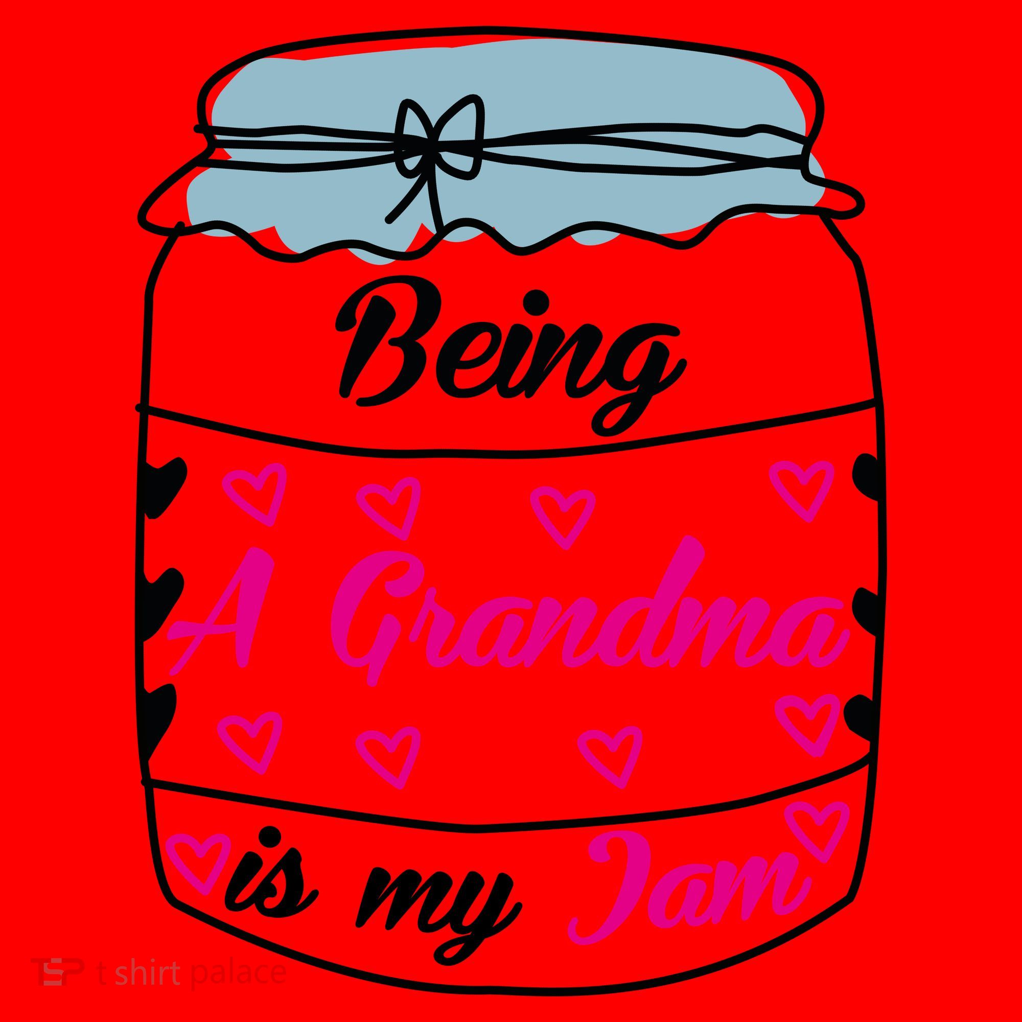 Being A Grandma Is My Jam Santa Hat