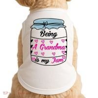 Being A Grandma Is My Jam Doggie Tank thumb 0