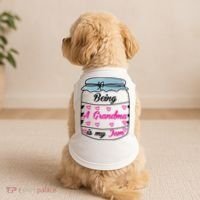Being A Grandma Is My Jam Doggie Tank thumb 2
