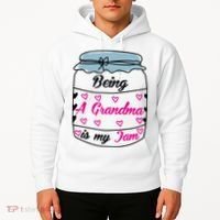 Being A Grandma Is My Jam Hoodie thumb 2