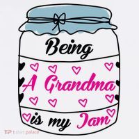 Being A Grandma Is My Jam Sweatshirt thumb 3