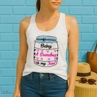 Being A Grandma Is My Jam Women's Tank Top thumb 2
