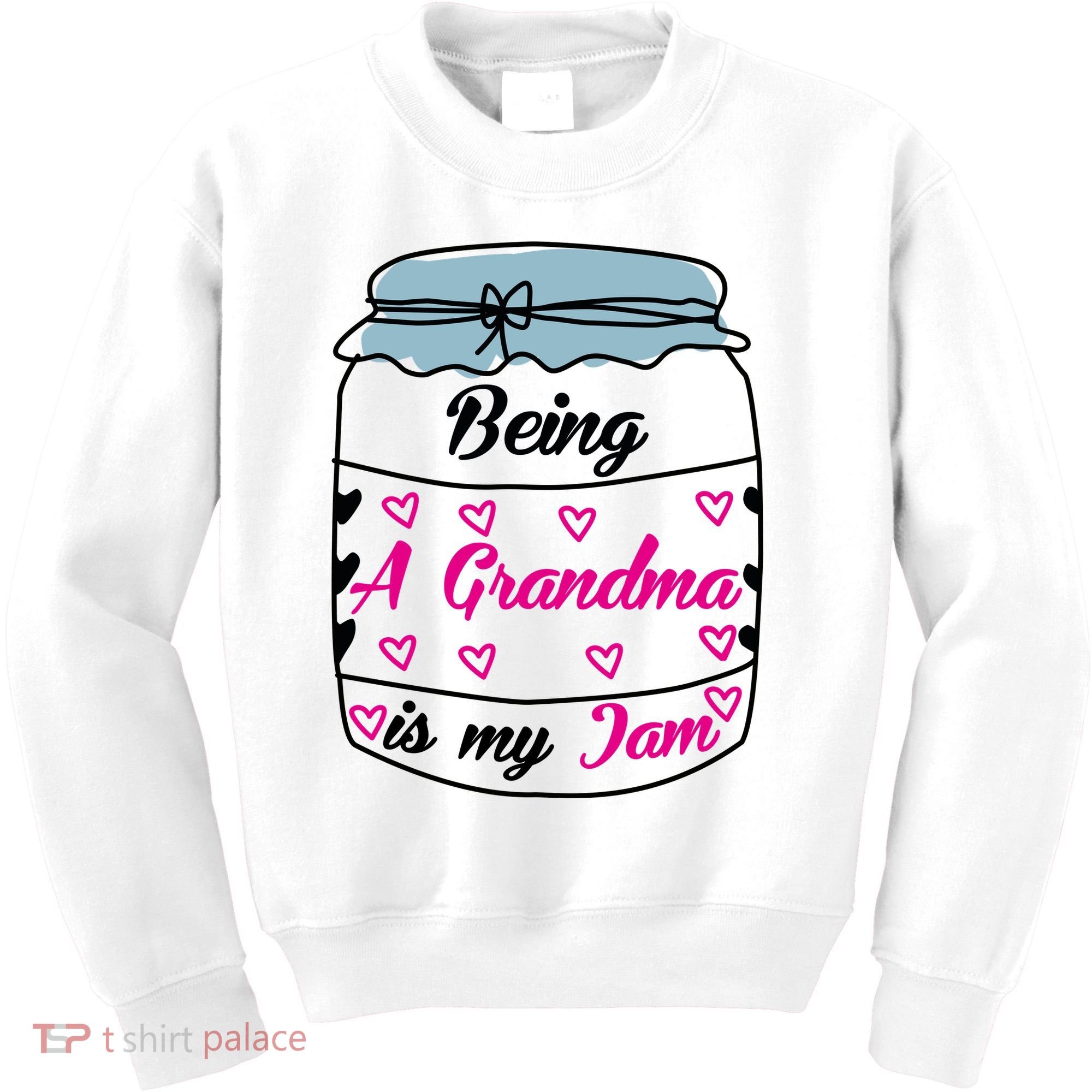 Being A Grandma Is My Jam Kids Sweatshirt