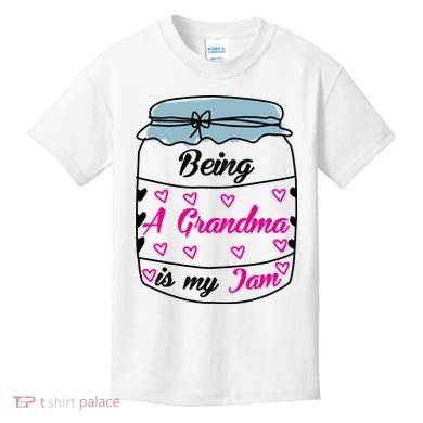 Being A Grandma Is My Jam Kids T-Shirt