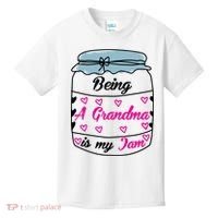 Being A Grandma Is My Jam Kids T-Shirt thumb 0