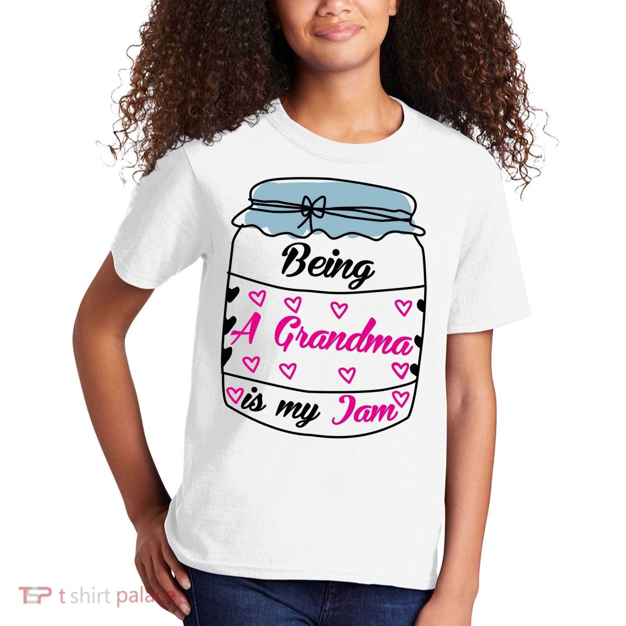 Being A Grandma Is My Jam Kids T-Shirt