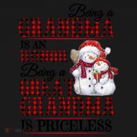 Being A Grandma Is An Honor Being Great Grandma Is Priceless Tote Bag thumb 4