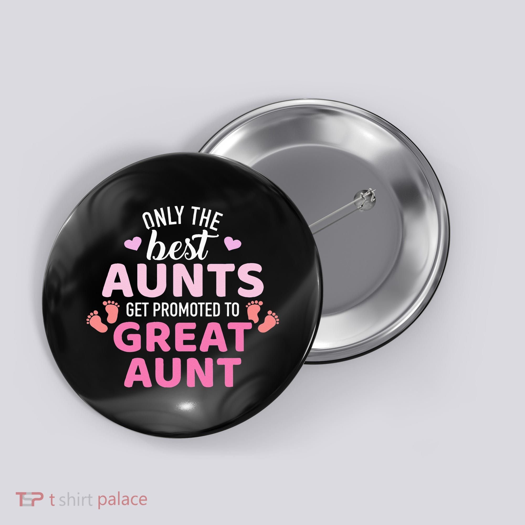 Best aunts get promoted to great aunt Button